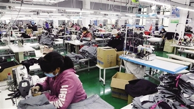 湘南紡織基地牛仔服飾企業全面復工，日用品銷售同步回暖